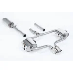 Milltek Sport SSXM008 Resonated (Quieter) Cat-Back Exhaust System with Polished Trims