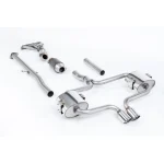 Milltek Sport SSXM014 Full Resonated (Quieter) Exhaust System with Hi-Flow Sports Catalyst & Polished Trims