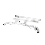 Milltek Sport SSXMZ131 Valved Cat-Back Race Exhaust System with GPF Delete - Uses OE Trims