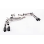 Milltek Sport SSXMZ138 Valved Cat-Back Exhaust System with Carbon JET-90 Trims