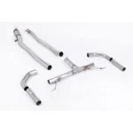 Milltek Sport SSXMZ144 Resonated & Valved Cat-Back Exhaust - Uses OE Trims