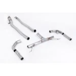 Milltek Sport SSXMZ145 Non-Resonated & Valved Cat-Back Exhaust - Uses OE Trims