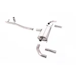 Milltek Sport SSXMZ147 Non-Valved GPF-Back Exhaust - Uses OE Trims