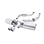 Milltek Sport SSXPO121MP Resonated (Quieter) Cat-Back Exhaust Systems