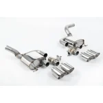 Milltek Sport SSXPO176 Rear Silencer(s) - Valved Rear Silencers with Polished GT-115 Trims