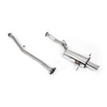 Milltek Sport SSXSB012 Non-Resonated (Louder) Cat-Back Exhaust System  with 100mm Tip
