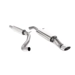 Milltek Sport SSXSE123 Resonated (Quieter) Cat-Back Exhaust System with Polished Oval Trim (For Facelift Cars)