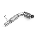 Large Bore Downpipe with Hi-Flow Sports Catalyst (For Milltek Cat-Back) SSXSE203