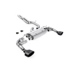 Milltek Sport SSXSE263 OPF/GPF Back Exhaust System with Cerakote Black Oval Trims