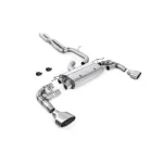 Milltek Sport SSXSE265 OPF/GPF Back Exhaust System with Brushed Titanium Oval Trims