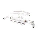 Milltek Sport TO-SU-1663-RVAB Valved Race Axle Back Exhaust Systems