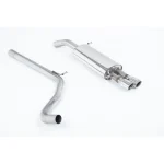 Milltek Sport SSXVW108 Non-Resonated (Louder) Cat-Back Exhaust System with Twin JET Trims