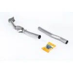 Stainless Steel Cast Large Bore Downpipe with Catalyst Delete (For Milltek Cat-Back) SSXVW216