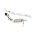 Milltek Sport SSXVW510 Large Bore Downpipe with Catalyst Delete (For OE Cat-Back)