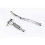 Large Bore Downpipe with Catalyst Delete (For Milltek Cat-Back) SSXVW511