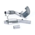 Resonated (Quieter) Downpipe with Hi-Flow Sports Cat - For Milltek Cat-Back SSXVW553