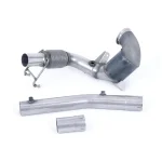 Non-Resonated (Louder) Downpipe with Hi-Flow Sports Cat - For Milltek Cat-Back SSXVW564