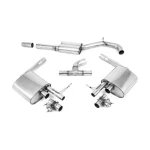 Milltek Sport SSXVW622 Resonated (Quieter) Valved Cat Back Exhaust System (ECE Approval Awaiting Testing)