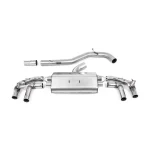 Milltek Sport SSXVW628MP 80MM Non-Resonated (Louder) OPF Back Exhaust Systems