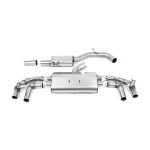 Milltek Sport SSXVW633MP 80MM Resonated (Quieter) OPF Back Exhaust Systems