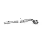 Milltek Sport SSXVW640 Large Bore Downpipe and Hi-Flow Sports Cat (For OE OPF-Back)