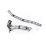 Milltek Sport SSXVW675 Large Bore Downpipe and Hi-Flow Race Cat - Fits with OE Cat Back System Only