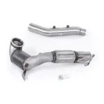 Milltek Sport SSXVW686 Large Bore Downpipe and Hi-Flow Sports Cat (For OE Cat-Back)